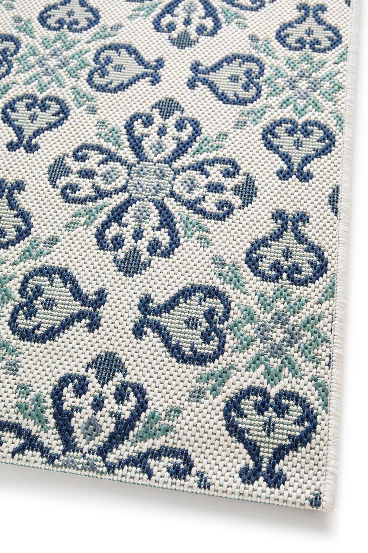TEPPICH für Innen und Außen fleckenbeständig blau - Blau, Textil (120/170cm) - AFK Living