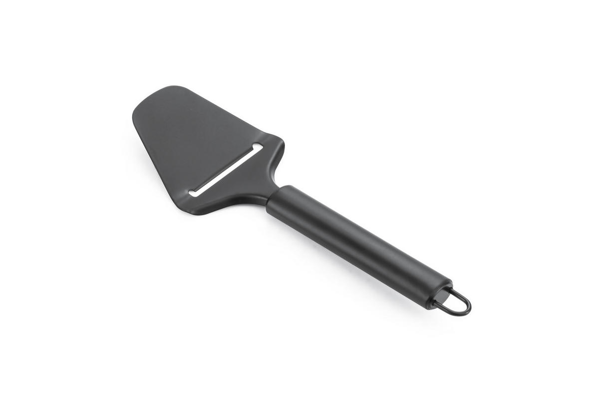 KÄSEMESSER Modern Kitchen Schwarz 21.5/7.2/1 cm Metall - Schwarz, Metall (21.5cm) - Mondex