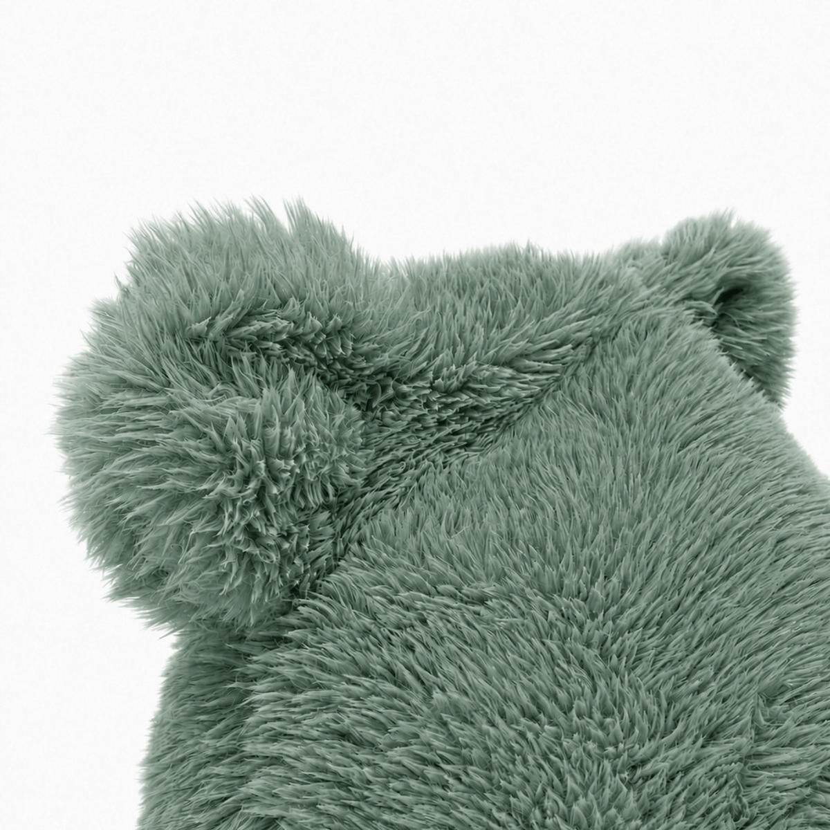 SITZSACK Teddy Mammoth flauschig - Salbeigrün, Textil (58/50/67cm) - MeowBaby