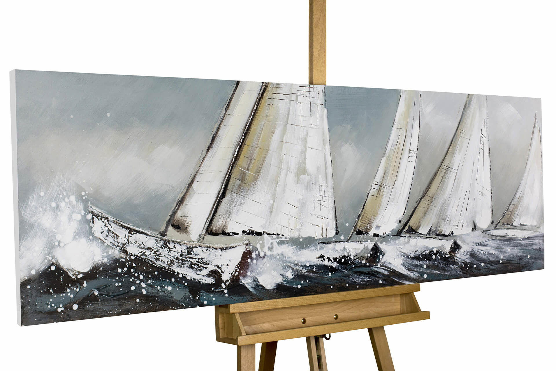 KUNSTLOFT OLEJOMALBA 150/50 cm, Moře a pláž