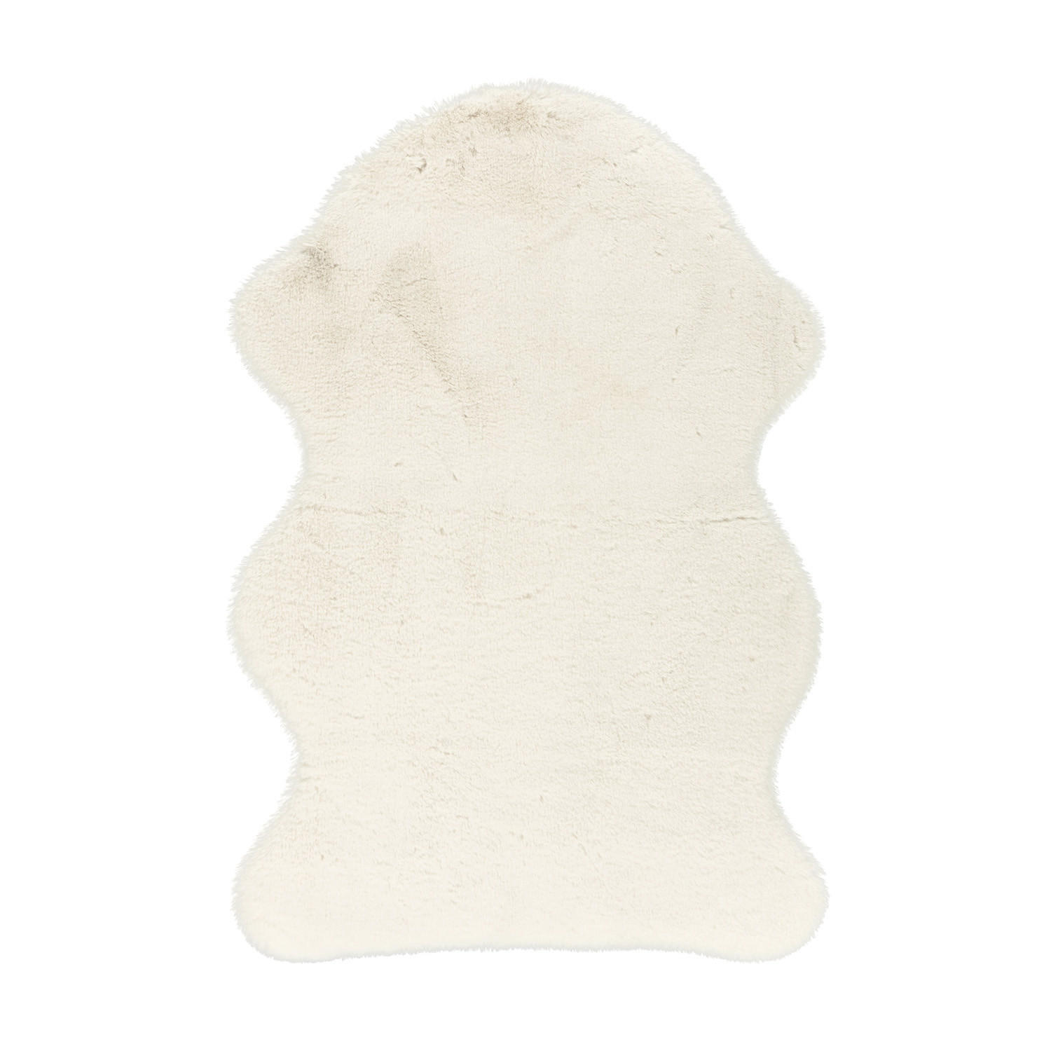 HOCHFLOR-TEPPICH Cosy 500 Ivory 120x170 cm - Creme, Kunststoff/Textil (120/170cm) - carpet city