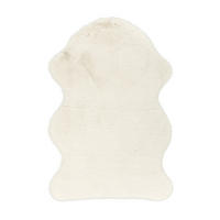 HOCHFLOR-TEPPICH Cosy 500 Ivory 60x90 cm - Creme, Kunststoff/Textil (60/90cm) - carpet city