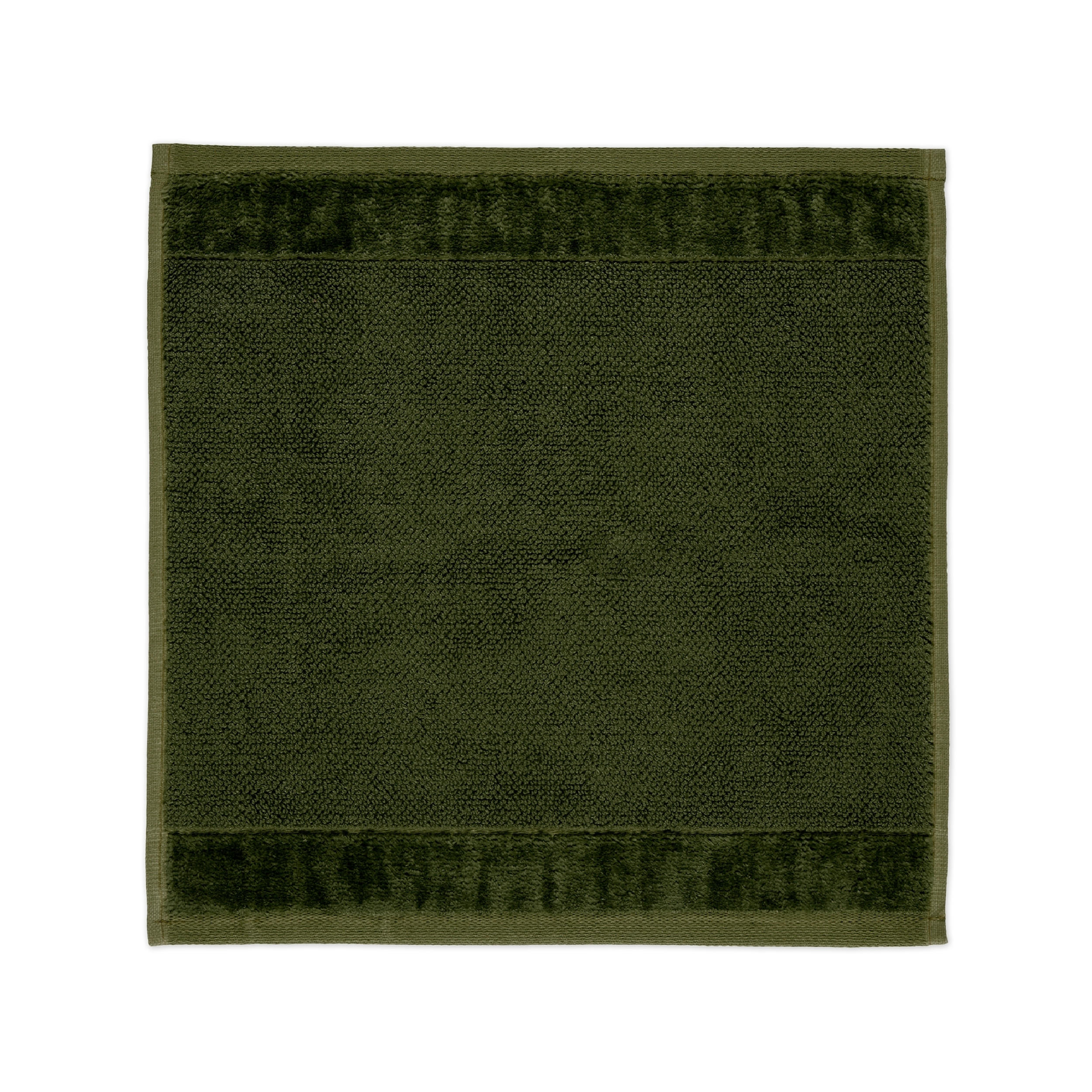 SEIFTUCH BAMBOO LUXE - Olivgrün, Textil (30/30cm) - MÖVE