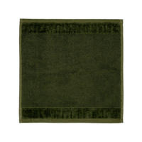 SEIFTUCH BAMBOO LUXE - Olivgrün, Textil (30/30cm) - MÖVE