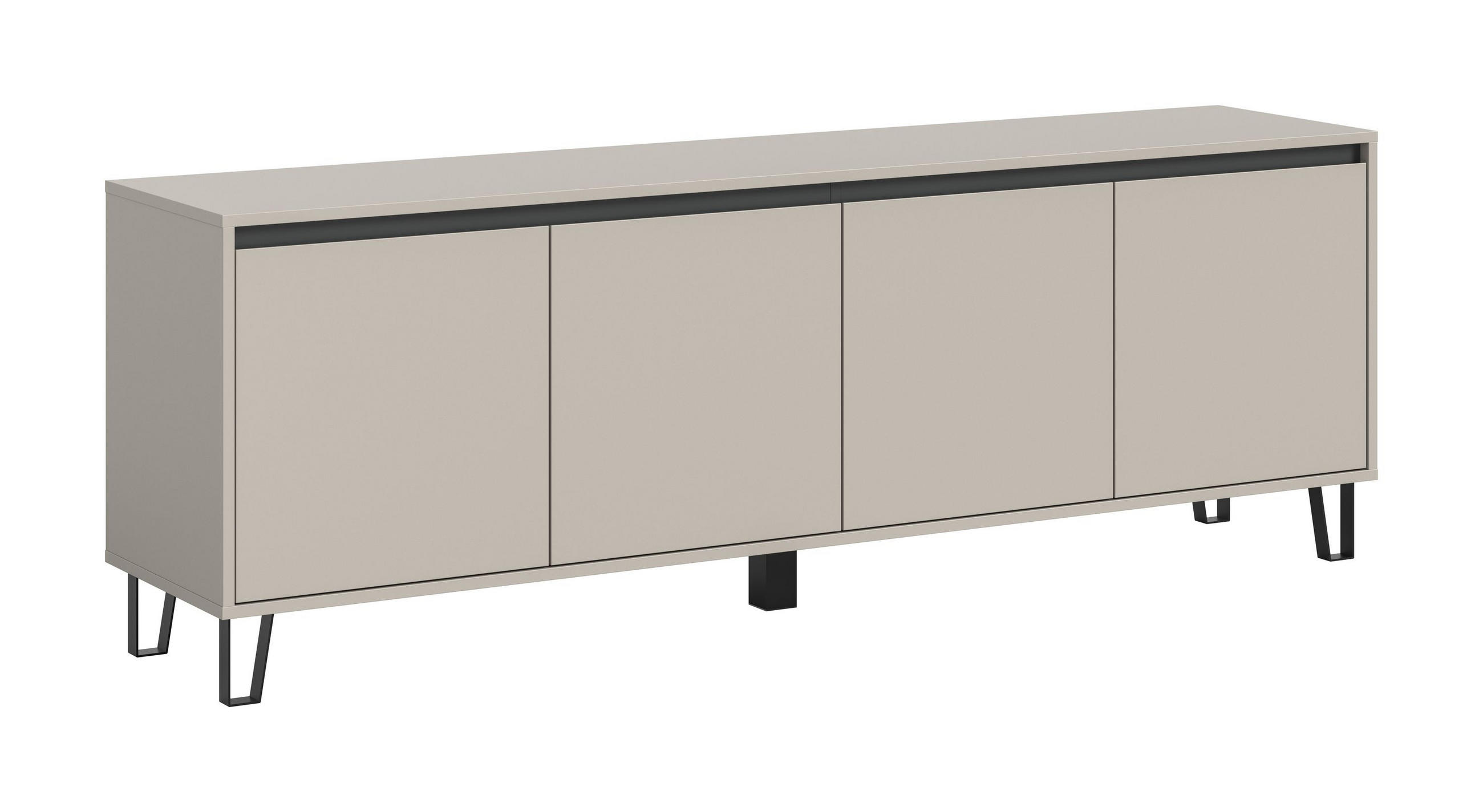 Homes & Jones Lowboard Kaschmir 184x64x40 cm