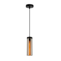 HÄNGELEUCHTE Marple 8/8/158 cm - Schwarz, Metall (8/8/158cm) - Nettlife