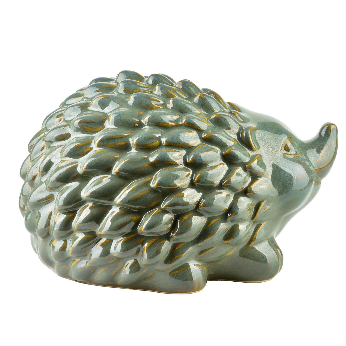 FIGURKA, keramika, zelená, 23x16x14 cm - zelená barva, keramika (17/15/24cm) - Mondex