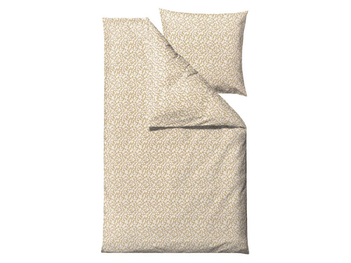 BETTWÄSCHE Bellis braun 135/200 cm Baumwolle - Braun, Textil (135/200cm) - Södahl