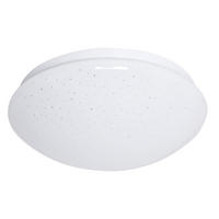 LED DECKENLEUCHTE Weiß Sternenhimmel Effekt - Weiß, Metall (26/9.2/9.2cm)