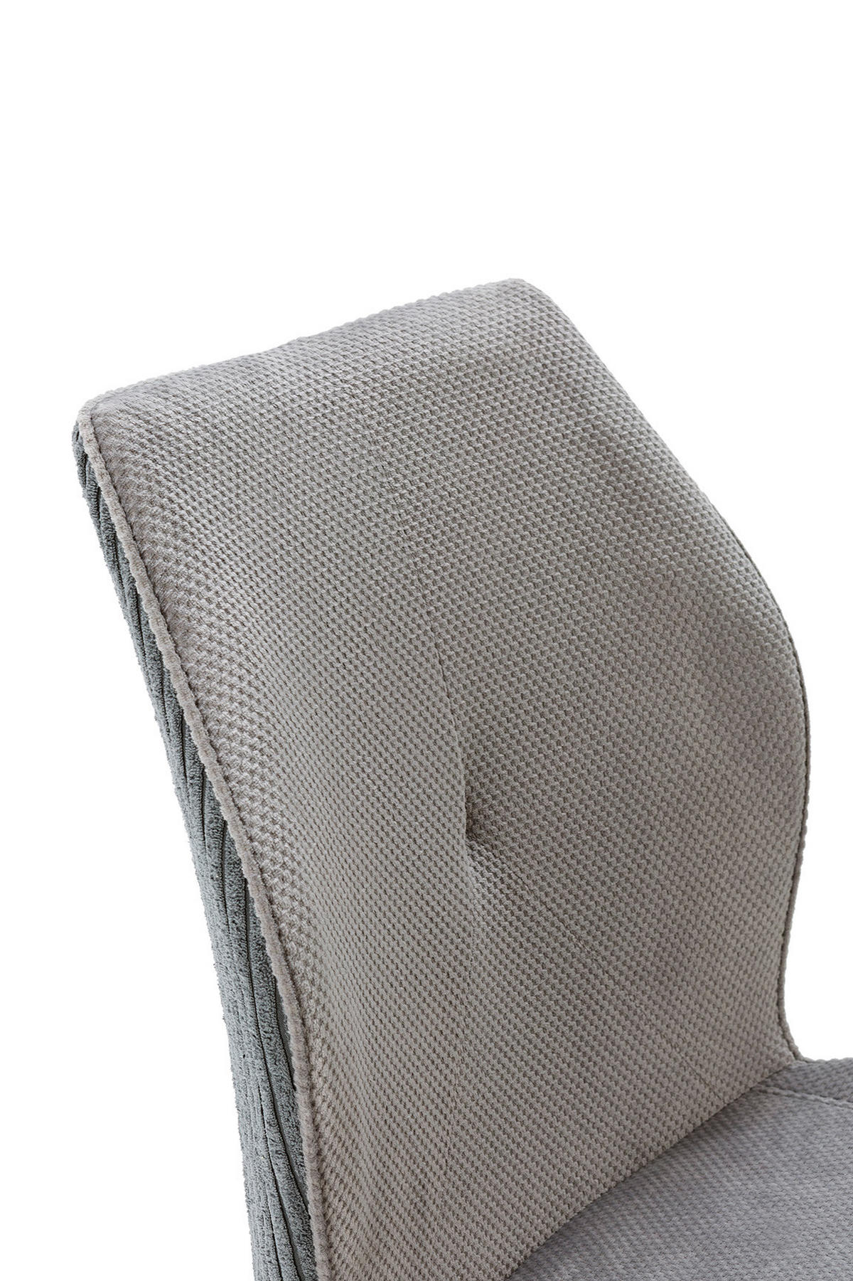 ESSZIMMERSTUHL Adaya Grau 46/62/49 cm 2er-Set - Grau, Textil (62/49/46cm) - Calicosy