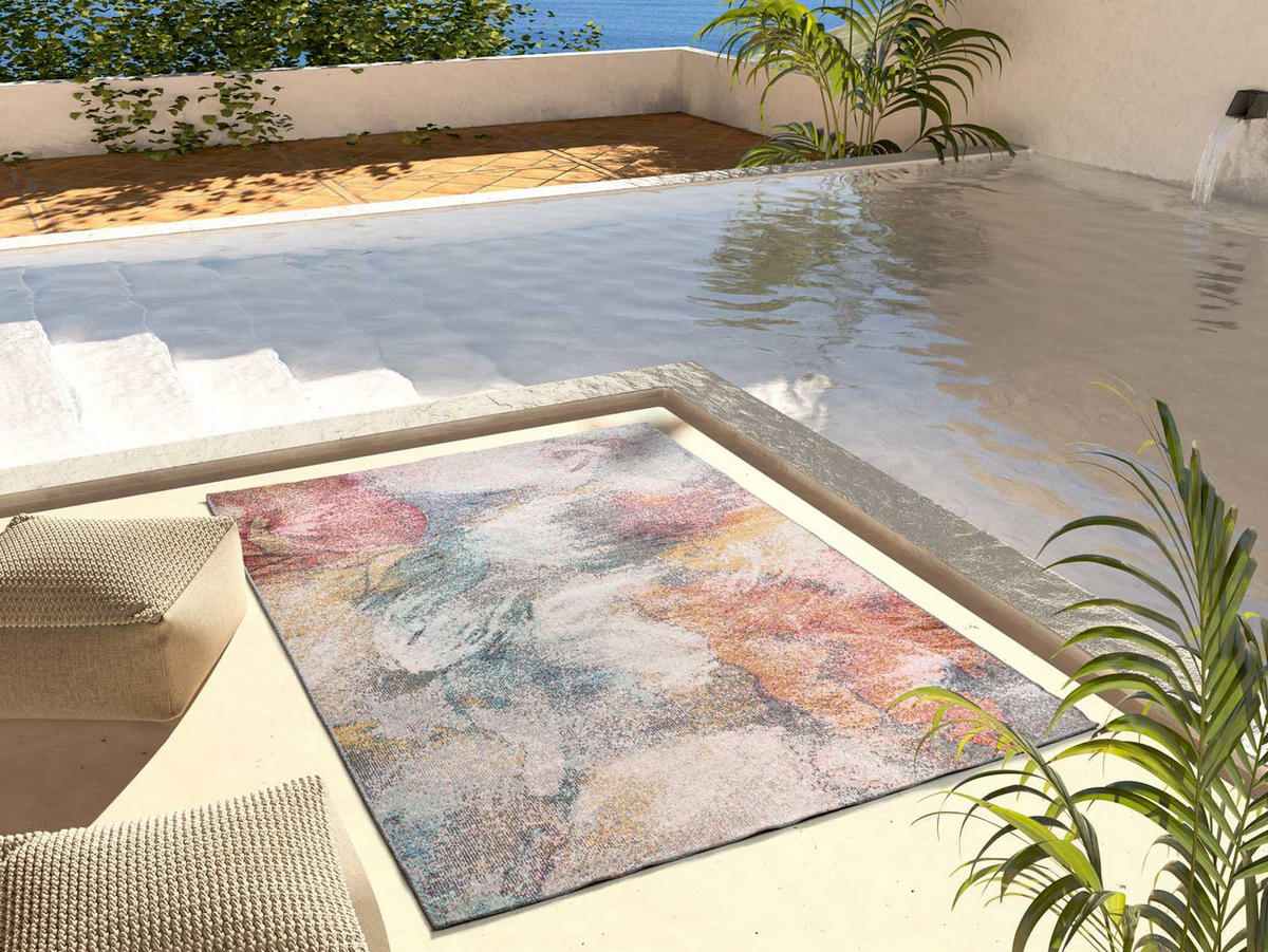 OUTDOORTEPPICH mehrfarbig Samara 80/150 cm - Multicolor, Textil (80/150cm) - Atticgo