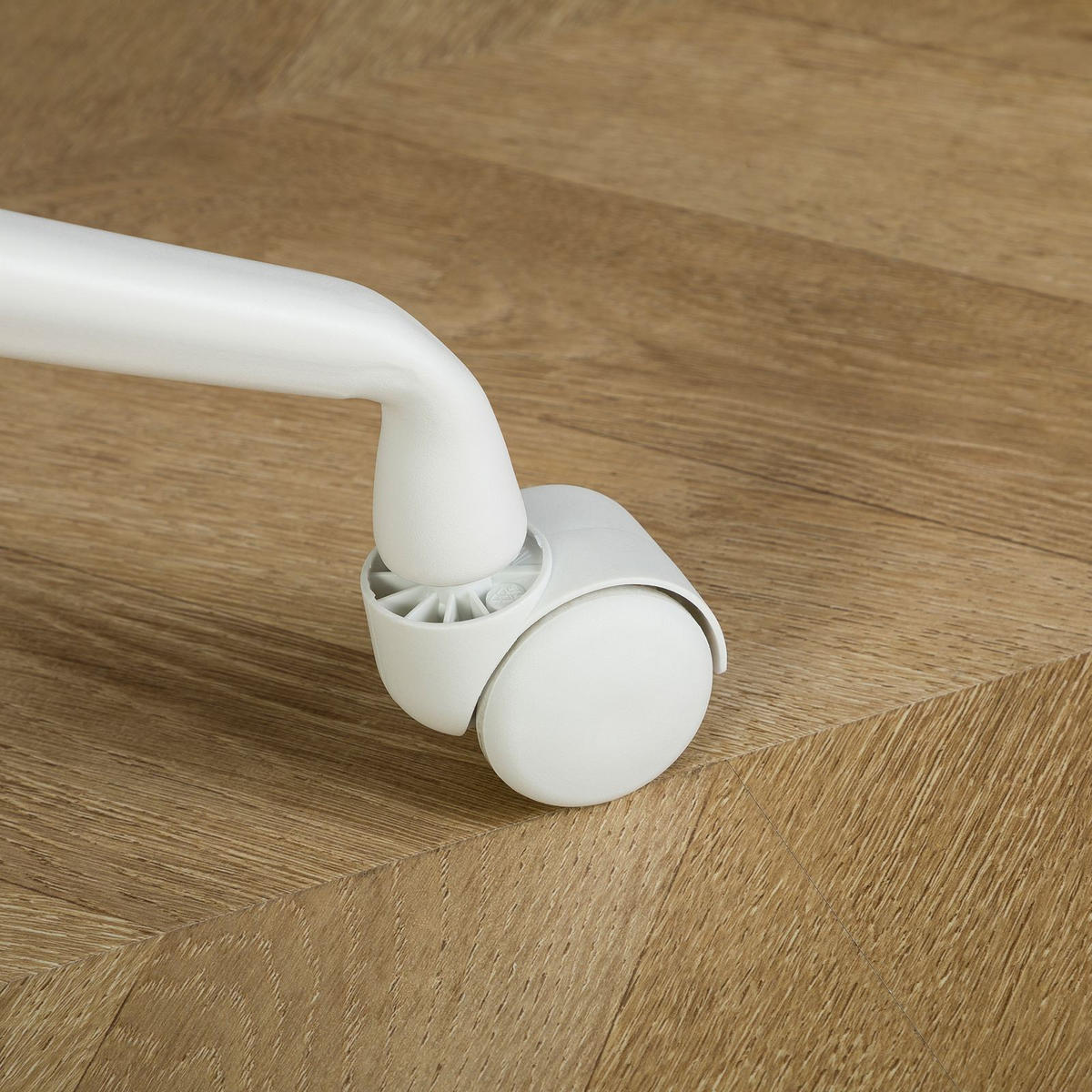 DREHSTUHL DAGMA weiß/grau - Weiß/Grau, Textil/Metall (59/82/57cm) - IDIMEX