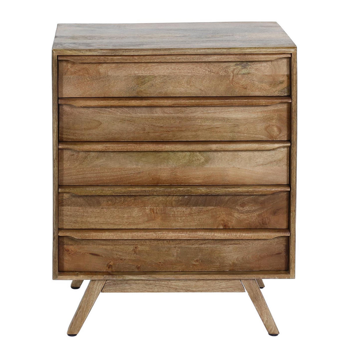 HIGHBOARD Walnuss Dekor - Walnussfarben, Holz (65/81/39cm) - MCW