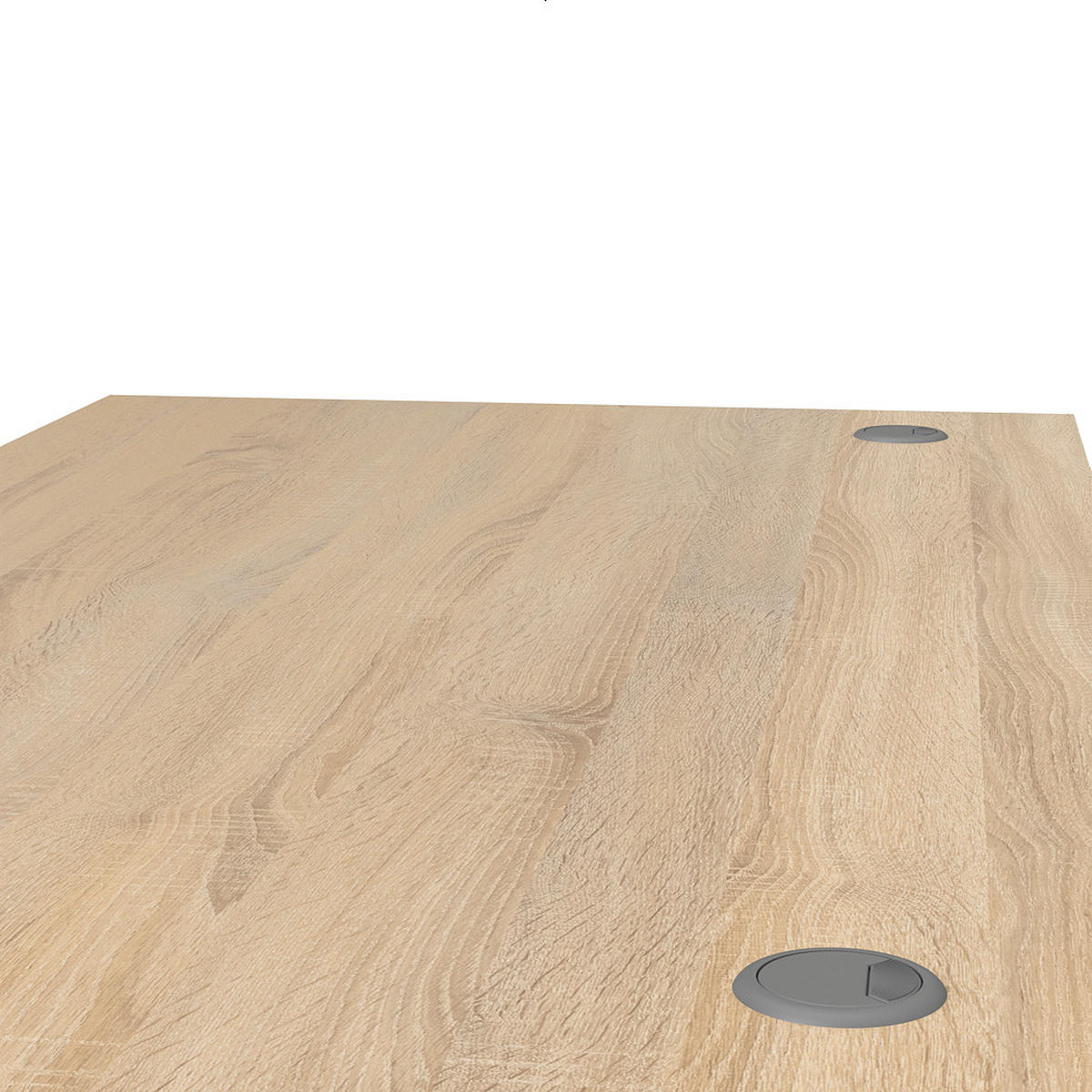 SCHREIBTISCH Eiche Dekor - Eiche Wotan, Holzwerkstoff (80/150/75cm) - ebuy24