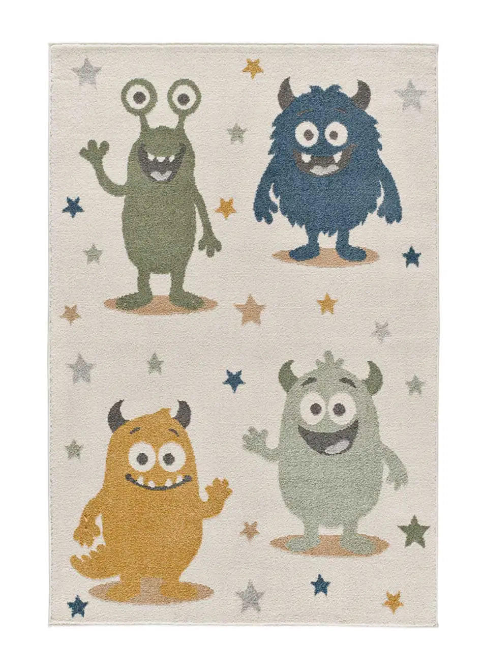 KINDERTEPPICH Mehrfarbig Beats 120/170 cm - Multicolor, Naturmaterialien/Textil (120/170cm) - Atticgo