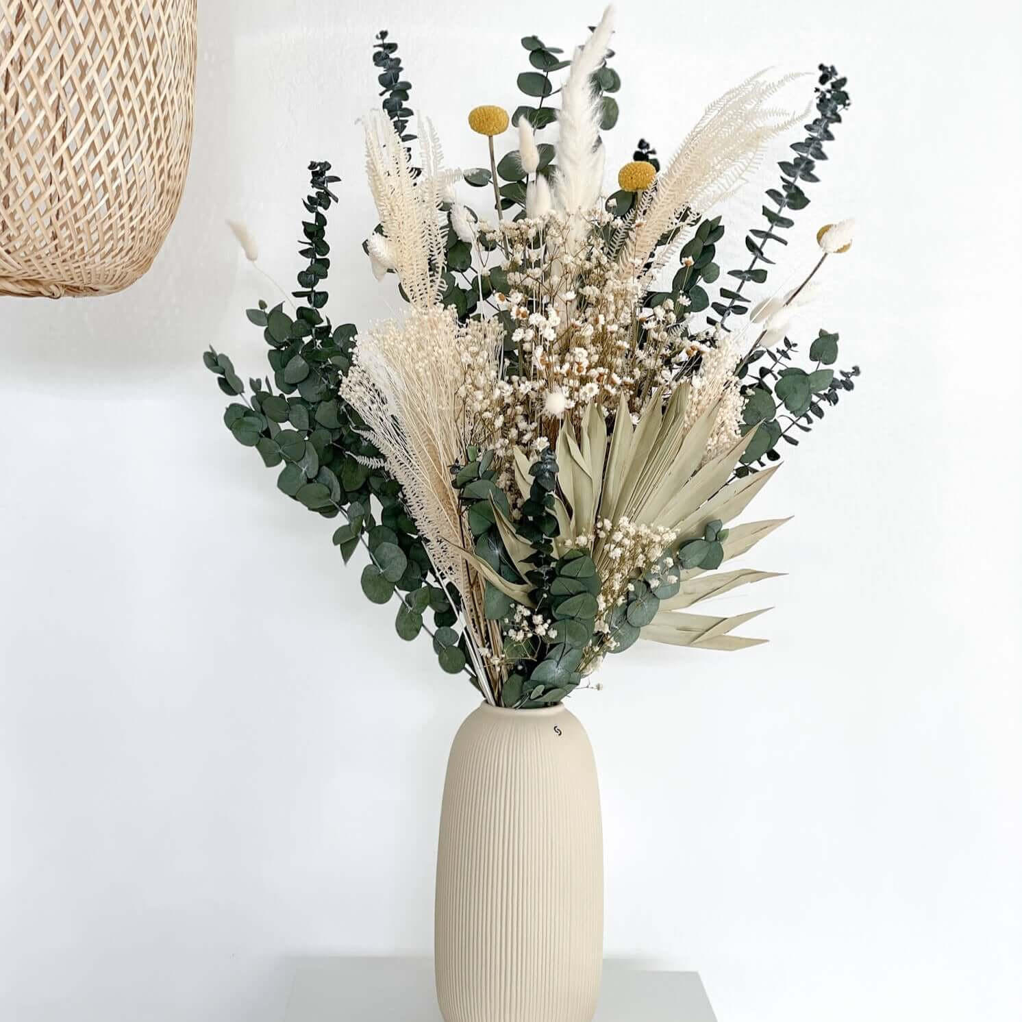 Trockenblumen Beige (57)