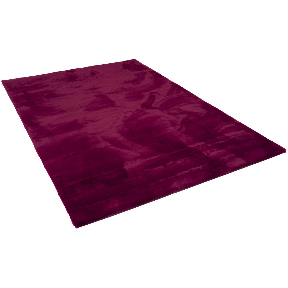 FELLTEPPICH LUXUS SUPER SOFT PLUSH - Brombeere, Textil (60/90cm) - Pergamon