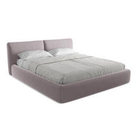 POLSTERBETT mit Bettkasten und Lattenrost 200x228 Violett - Lila/Flieder, Kunststoff/Textil (180/200cm) - LaMiaSofa