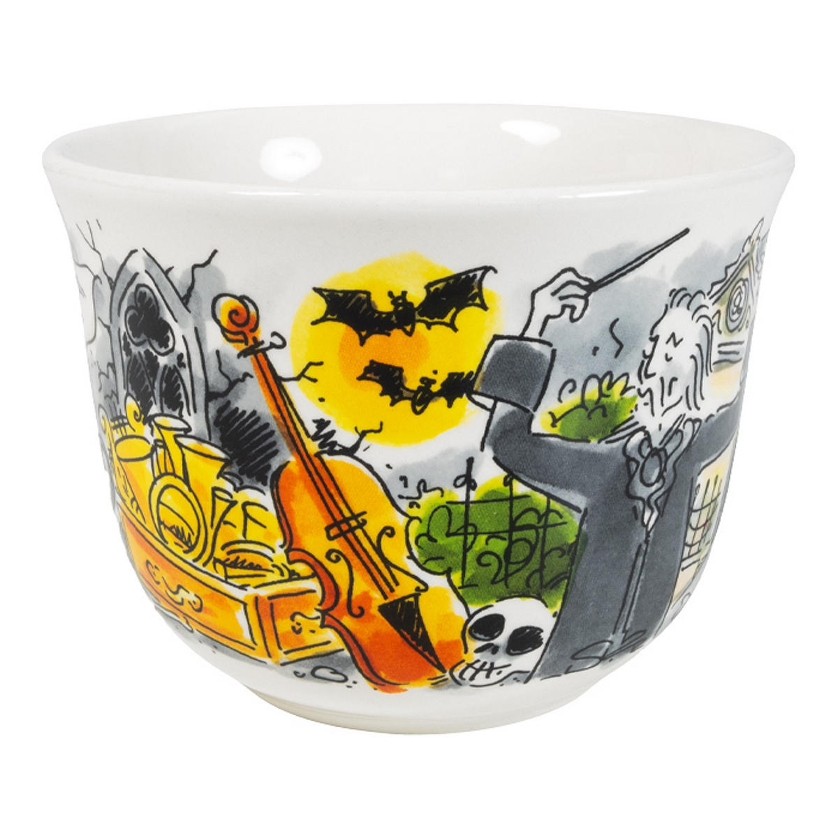 SUPPENSCHALE Danse Macabre in Bunt - 14cm - Multicolor, Keramik (12.7/16.2/9.7cm) - Blond Amsterdam