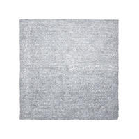 SHAGGY-TEPPICH Demre 200/200 cm - Schwarz, Kunststoff (200/200cm) - Beliani