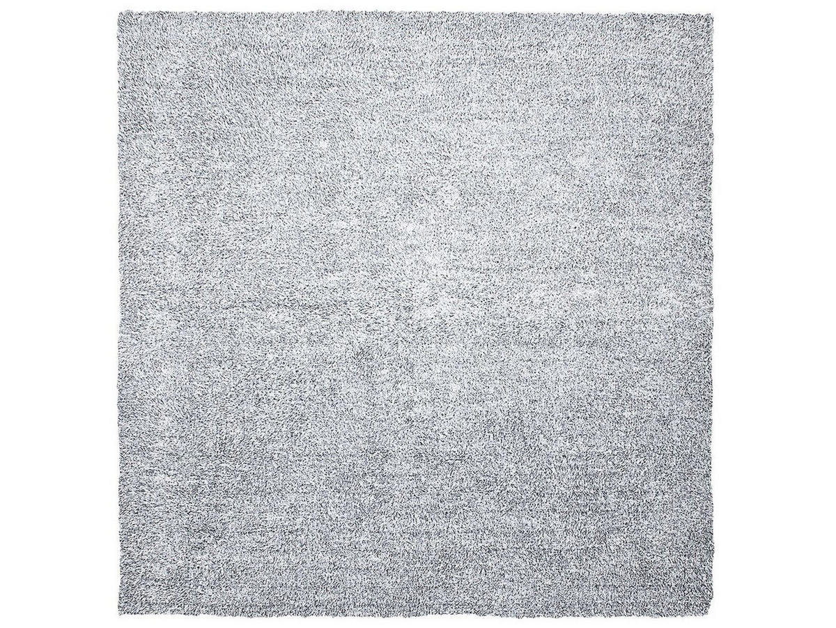 SHAGGY-TEPPICH Demre 200/200 cm - Schwarz, Kunststoff (200/200cm) - Beliani