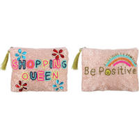 PERLENTÄSCHEN Girly 2er-Set - Multicolor, Textil (18/13/1cm) - FURNARO