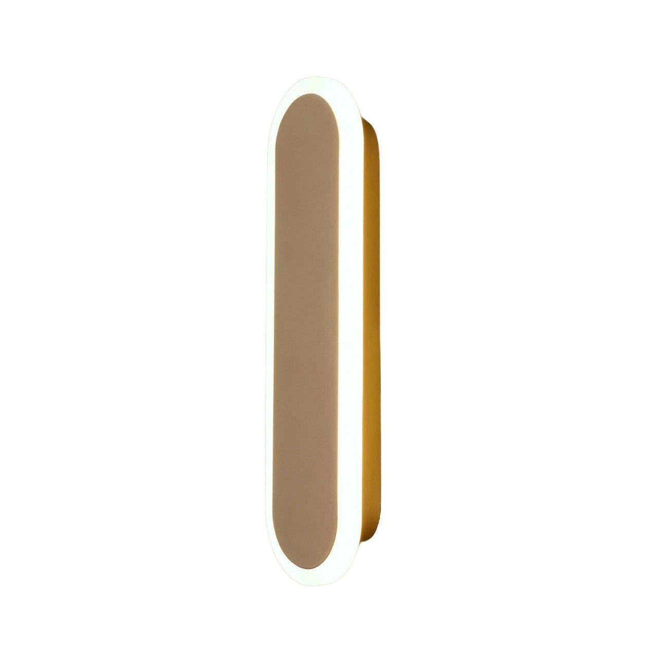 WANDLEUCHTE Delia, Gold / Messing, 30cm - Goldfarben, Metall (8.5/30/5cm) - KOSILUM