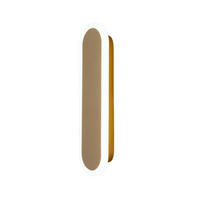 WANDLEUCHTE Delia, Gold / Messing, 30cm - Goldfarben, Metall (8.5/30/5cm) - KOSILUM