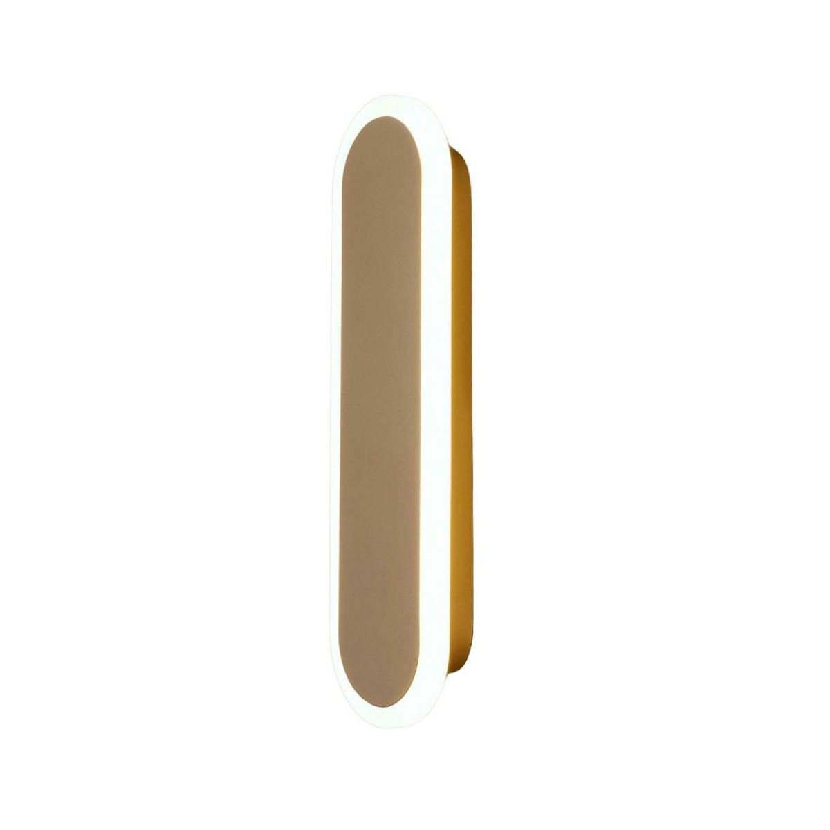 WANDLEUCHTE Delia, Gold / Messing, 30cm - Goldfarben, Metall (8.5/30/5cm) - KOSILUM