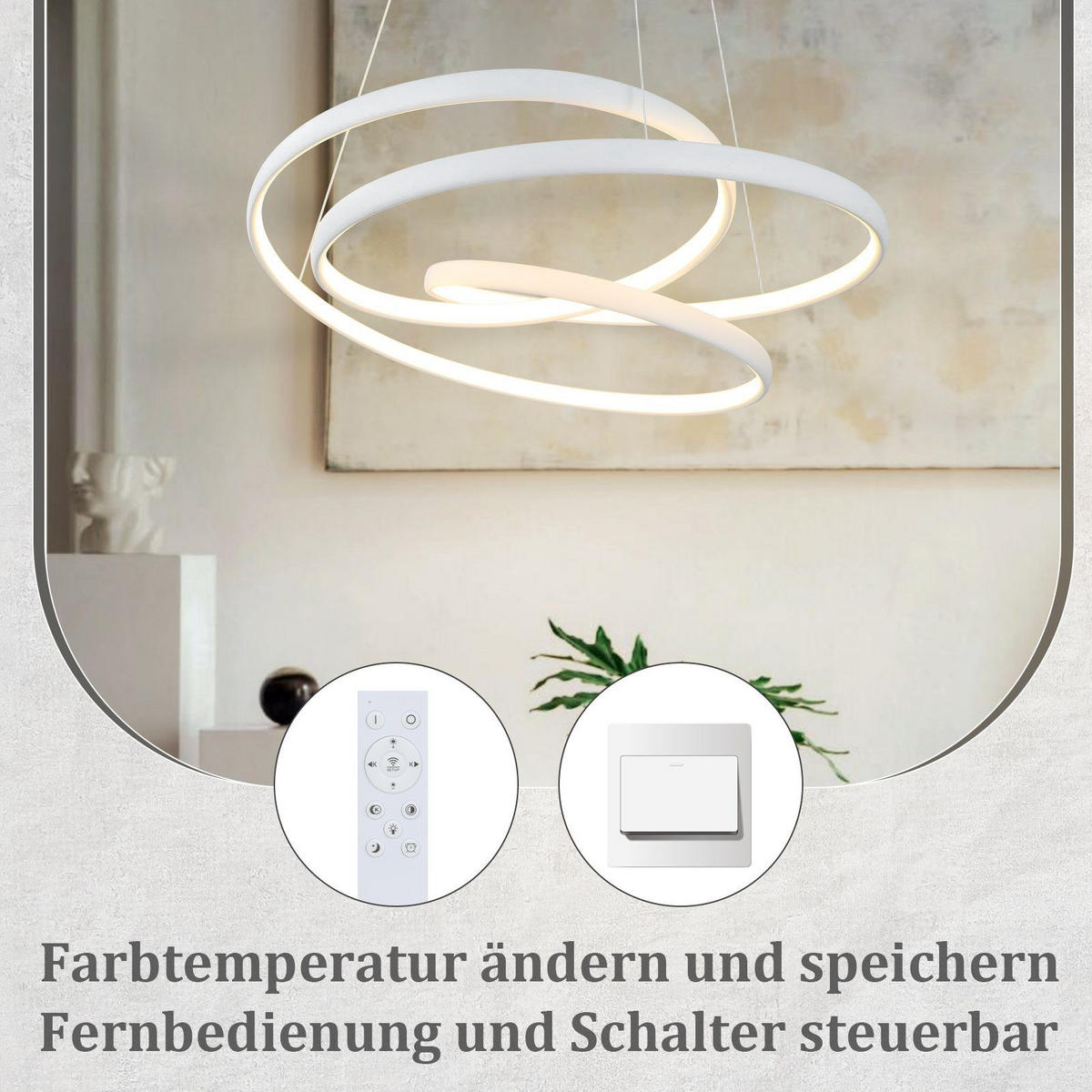HÄNGELEUCHTE Sonne 50/50/5 cm - Weiß, Metall (50/50/5cm) - Nettlife