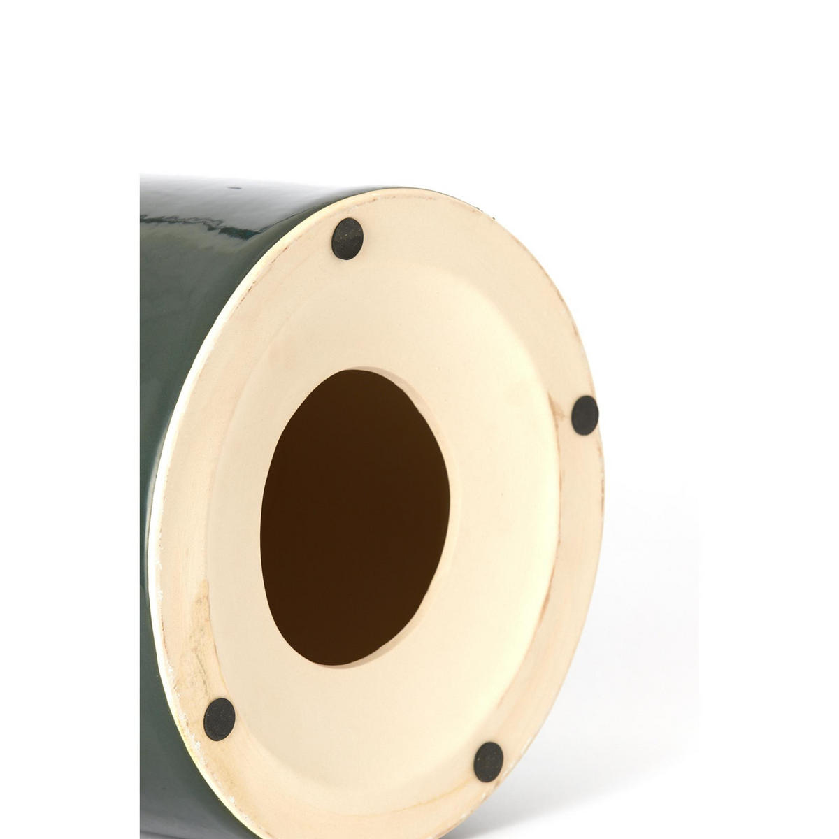 BEISTELLTISCH Mooca Grün 42/42/34 cm - Grün, Keramik (42/42/34cm) - Light & Living