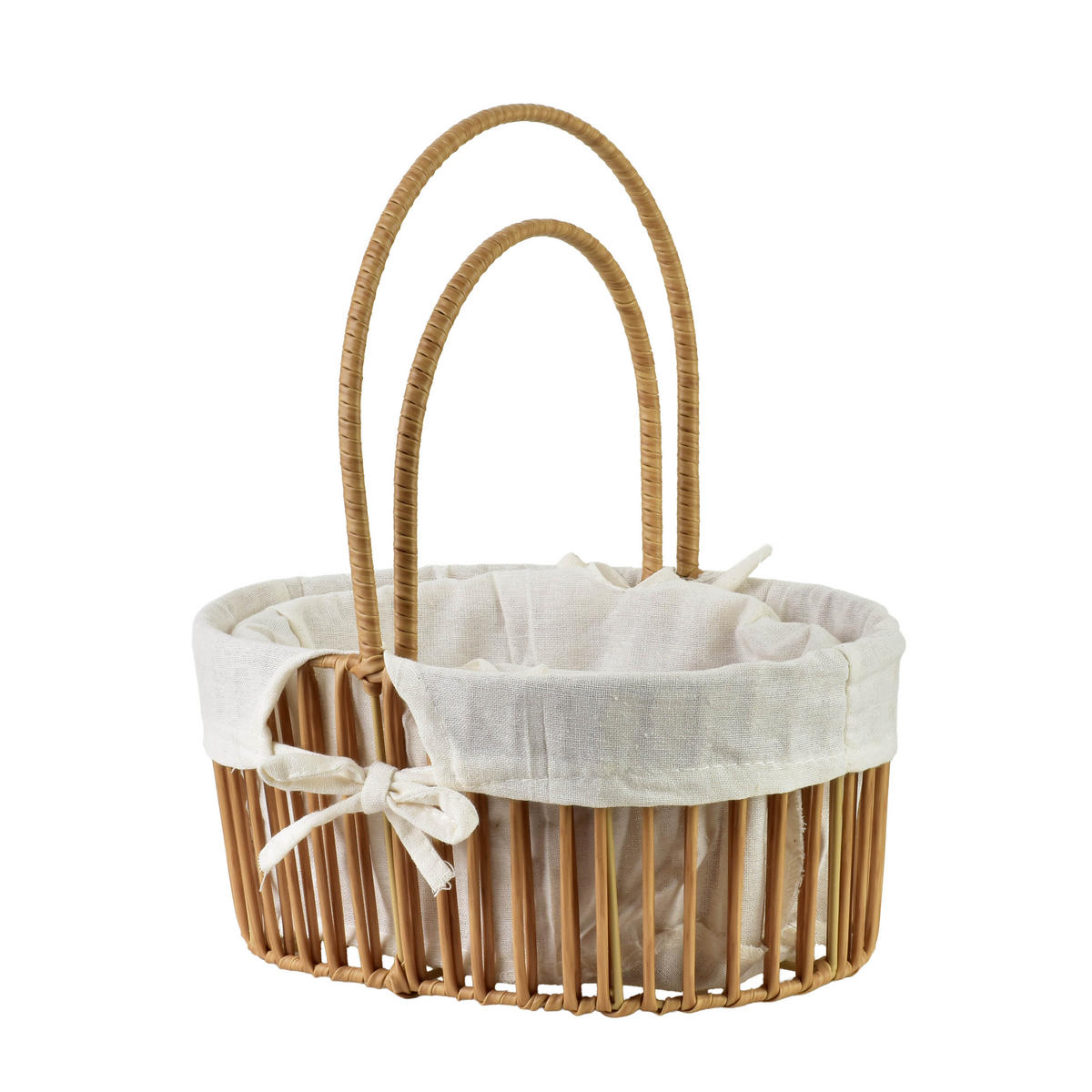 KORB Will Naturfarbe 20x26x12/30 cm Kunststoff - Naturfarben, Kunststoff (26/30/20cm) - Mondex