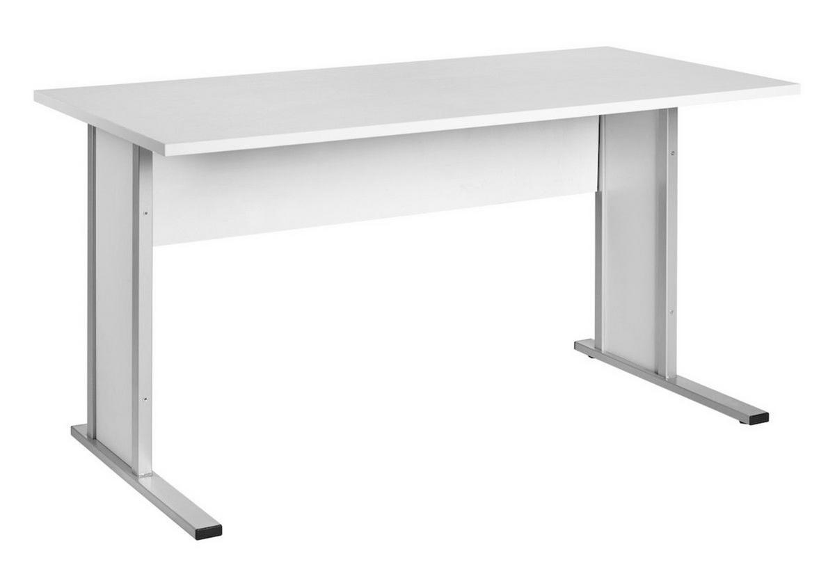 ECKSCHREIBTISCH Lion  75x155x205 cm Lange Seite links  Lichtgrau - Grau, Holz (205/155/75cm) - PROREGAL