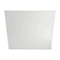 LED DECKENLEUCHTE Aufbau Panel Neutralweiß - Weiß, Metall (59.5/59.5/2.9cm)