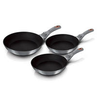PFANNENSET Grau 28/28/5.5 cm BH6169 - Grau, Metall - Berlinger Haus