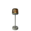 LED-LAMPE Rhone Grau 12/12/39cm - Grau, Metall (12/12/39cm) - PTMD Collection