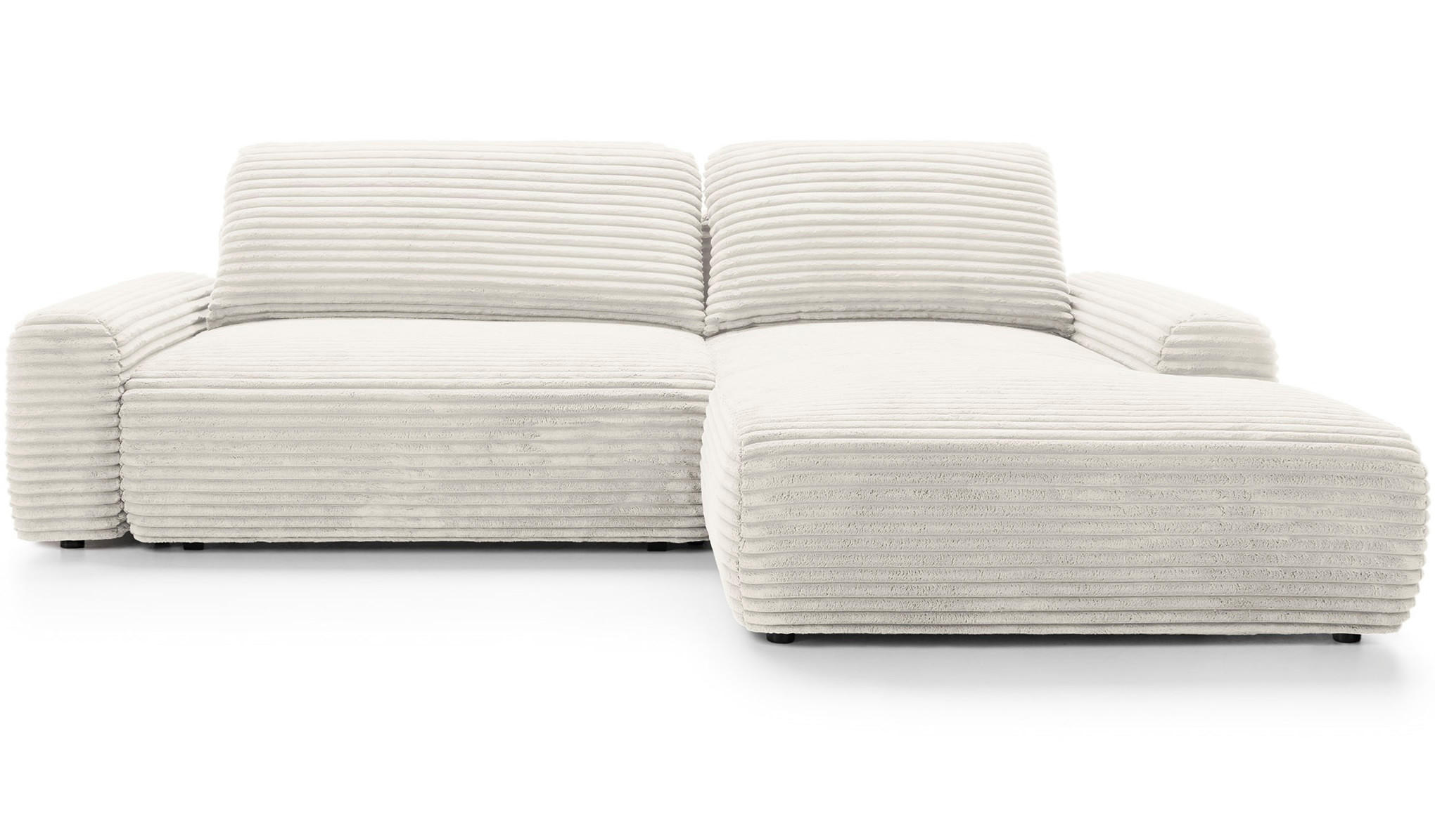 Emporius Ecksofa Creme 264x162 cm