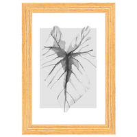 BILDERRAHMEN Ilo Holzrahmen 10x15 cm, H'BRAUN, Blatt - Hellbraun, Holzwerkstoff (12/17cm) - walther design
