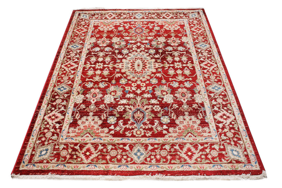 TEPPICH RIVIOLI Rot 80/150 cm - Rot, Textil (80/150cm) - Tapiso
