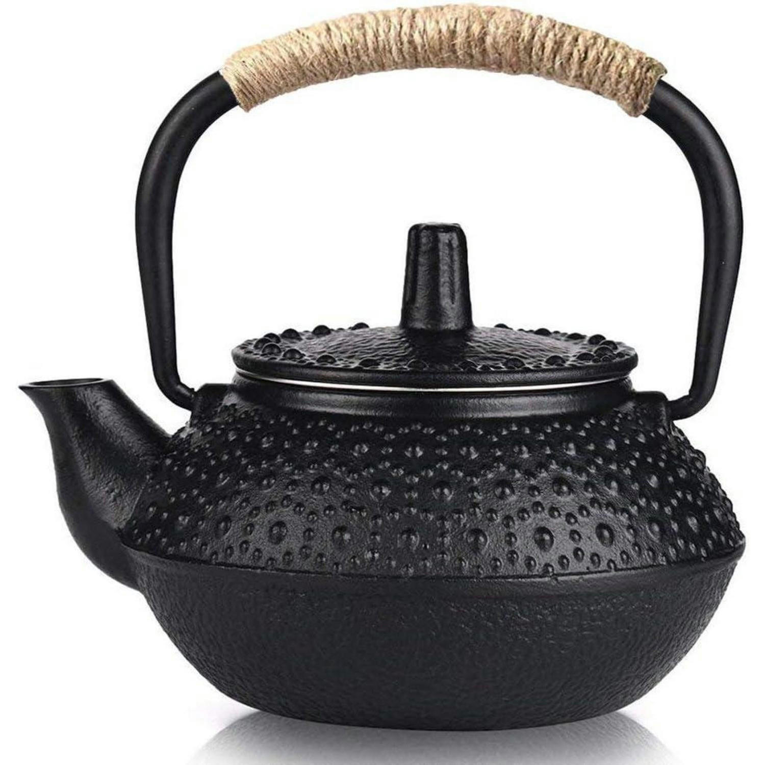 TEEKANNE Gusseisen 0.3L Schwarz - Schwarz, Metall (11/11cm)