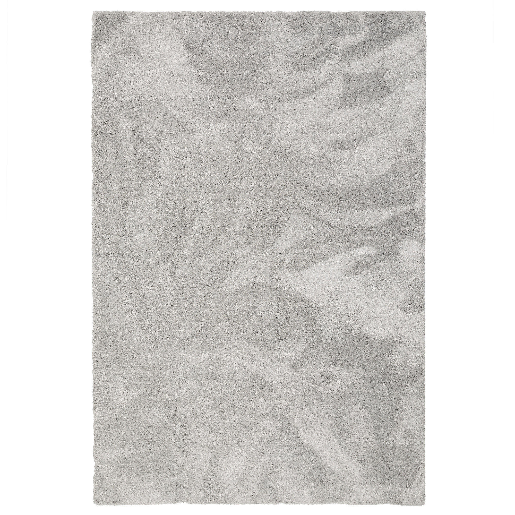 LUXUS HOCHFLOR SHAGGY TEPPICH VELVET - Grau, Textil (100/100cm) - Snapstyle
