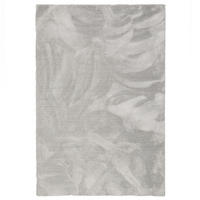 LUXUS HOCHFLOR SHAGGY TEPPICH VELVET - Grau, Textil (80/160cm) - Snapstyle