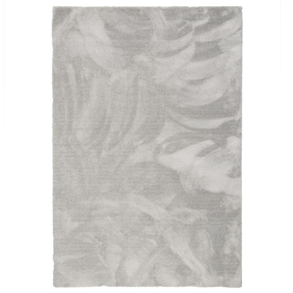 LUXUS HOCHFLOR SHAGGY TEPPICH VELVET - Grau, Textil (80/160cm) - Snapstyle