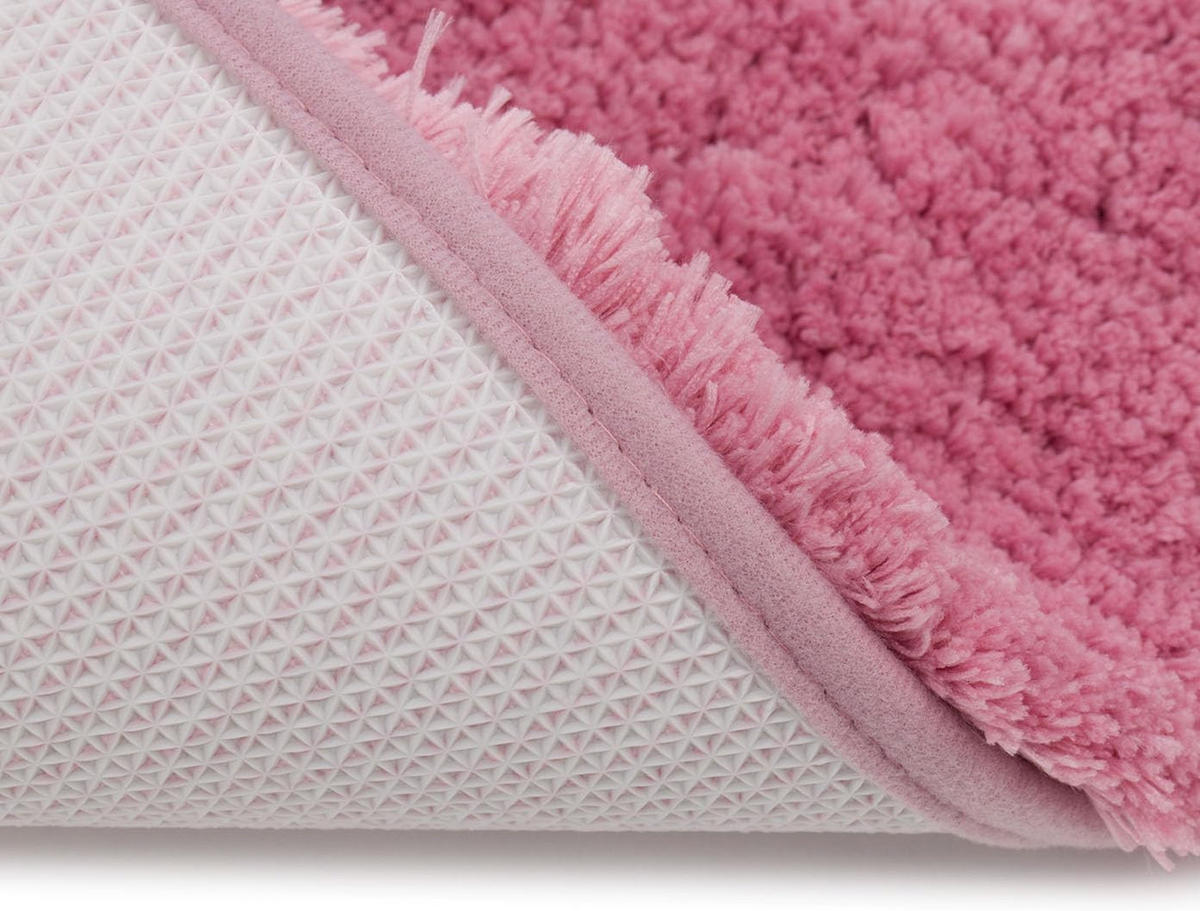 BADTEPPICH Deluxe ALTROSA 70X120CM - Altrosa, Textil (120/70cm)