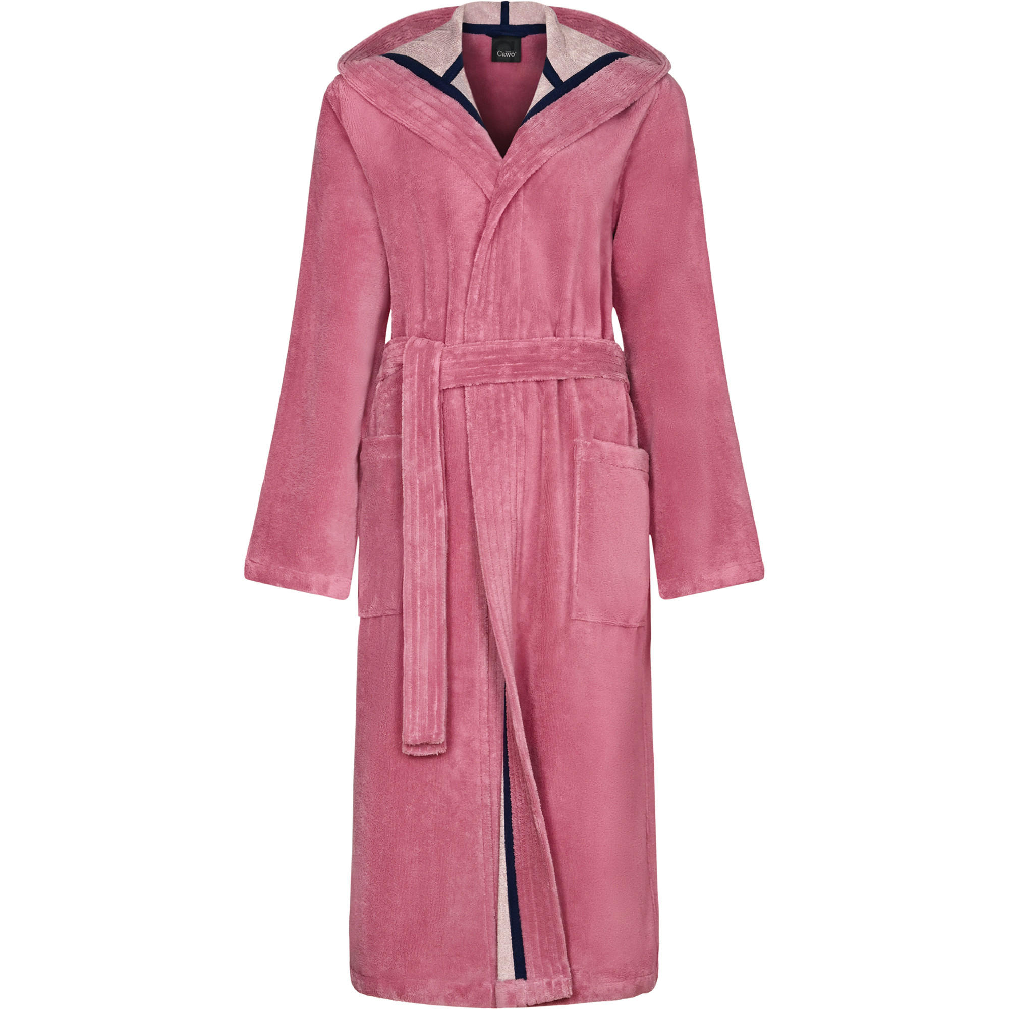 BADEMANTEL DAMEN KAPUZE DOUBLEFACE 830 BEERE - 21 - Rosa, Textil (XSnull) - Cawö