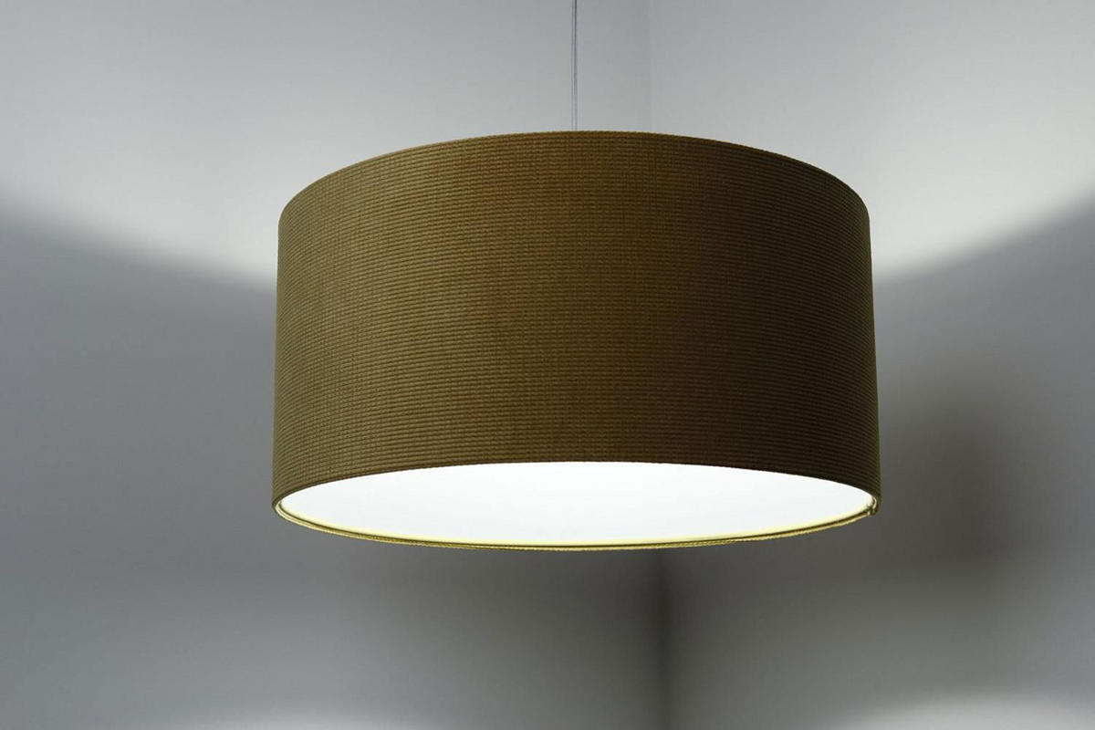 HÄNGELEUCHTE Weiß 60/30 cm - Gelb/Weiß, Kunststoff (60/0.8/30cm) - ONZENO