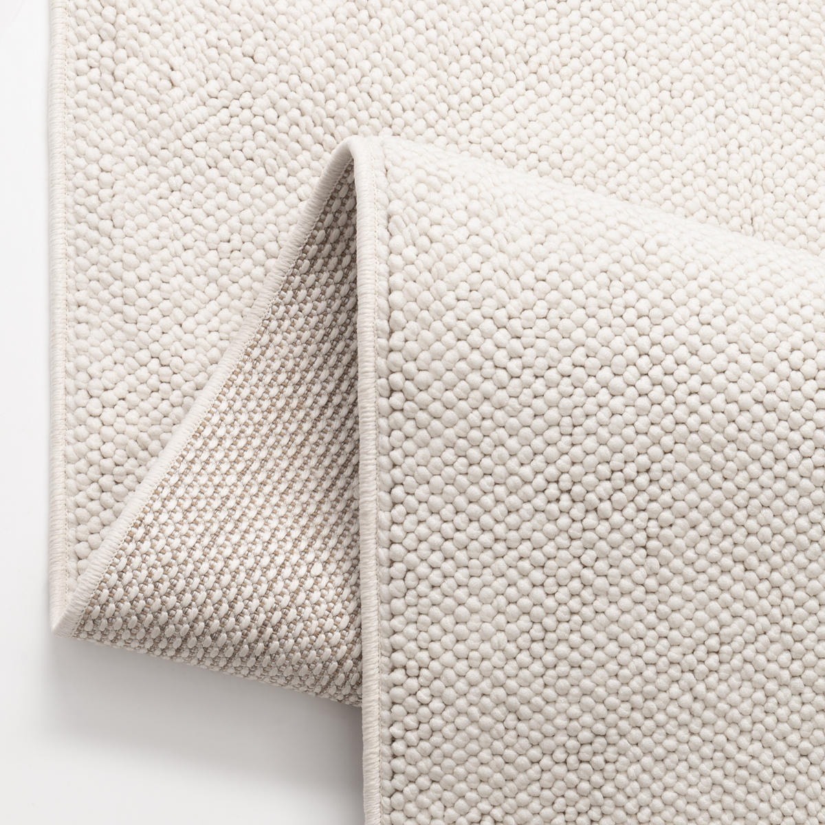 TEPPICH AGRA Weiß 250/250 cm - Weiß, Textil (250/250cm) - Tapiso