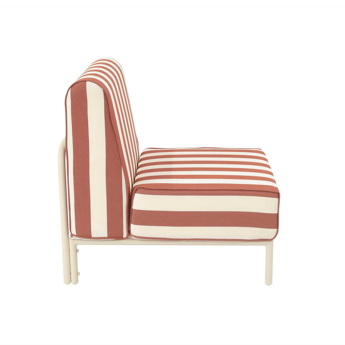 SESSEL, Terrakotta - Orange, Textil (80/78/72cm) - Oviala