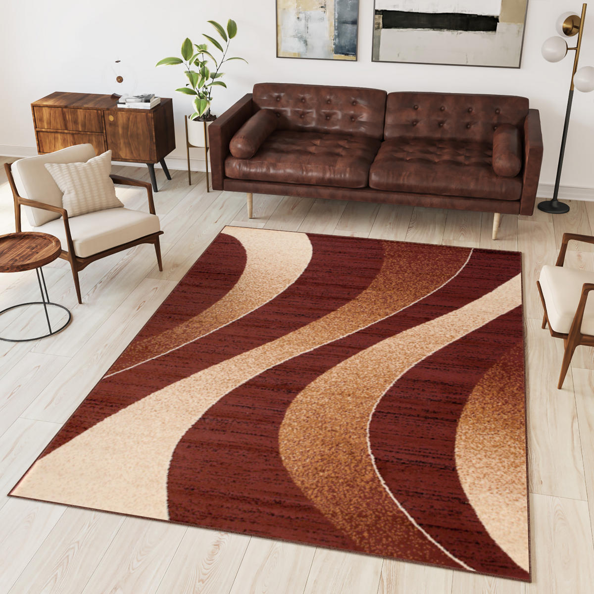 TEPPICH DREAM Braun 220/300 cm - Braun, Textil (220/300cm) - Tapiso
