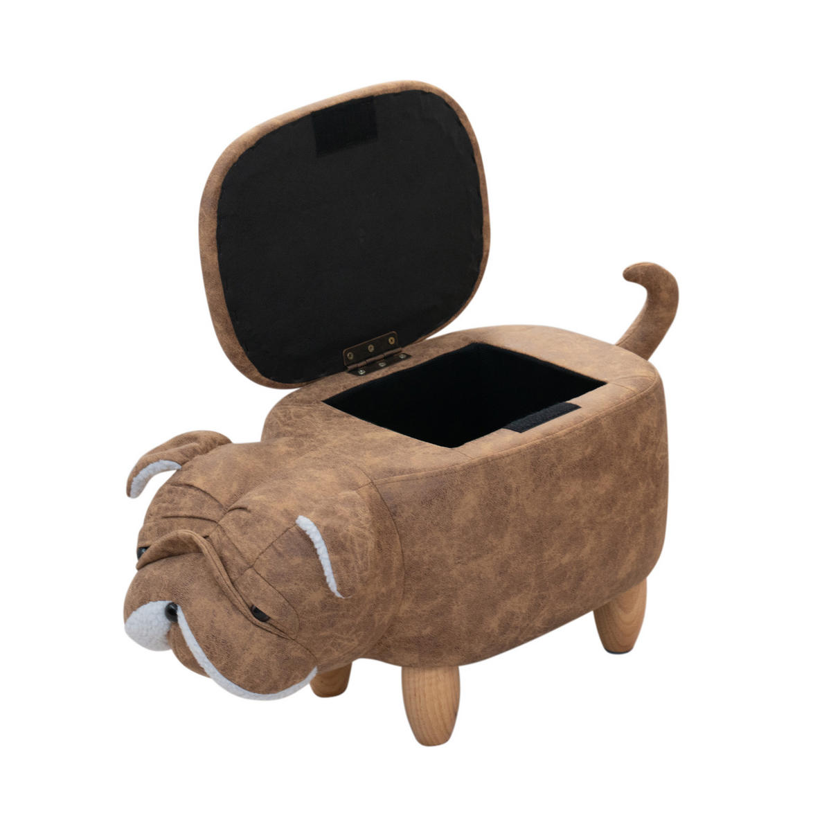 TIERHOCKER Mops Braun - Braun, Textil (30/37/63cm) - SVITA